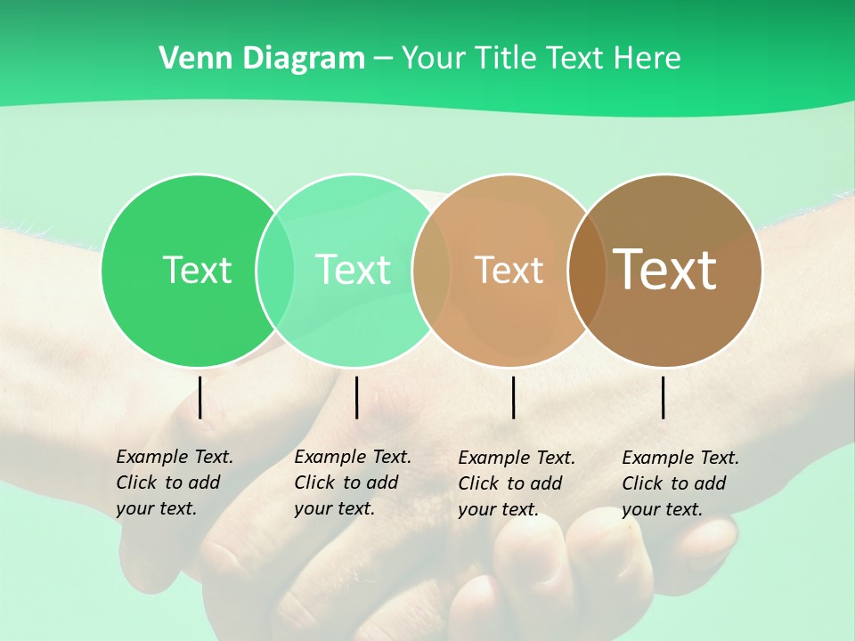 Office Closeup Sales PowerPoint Template