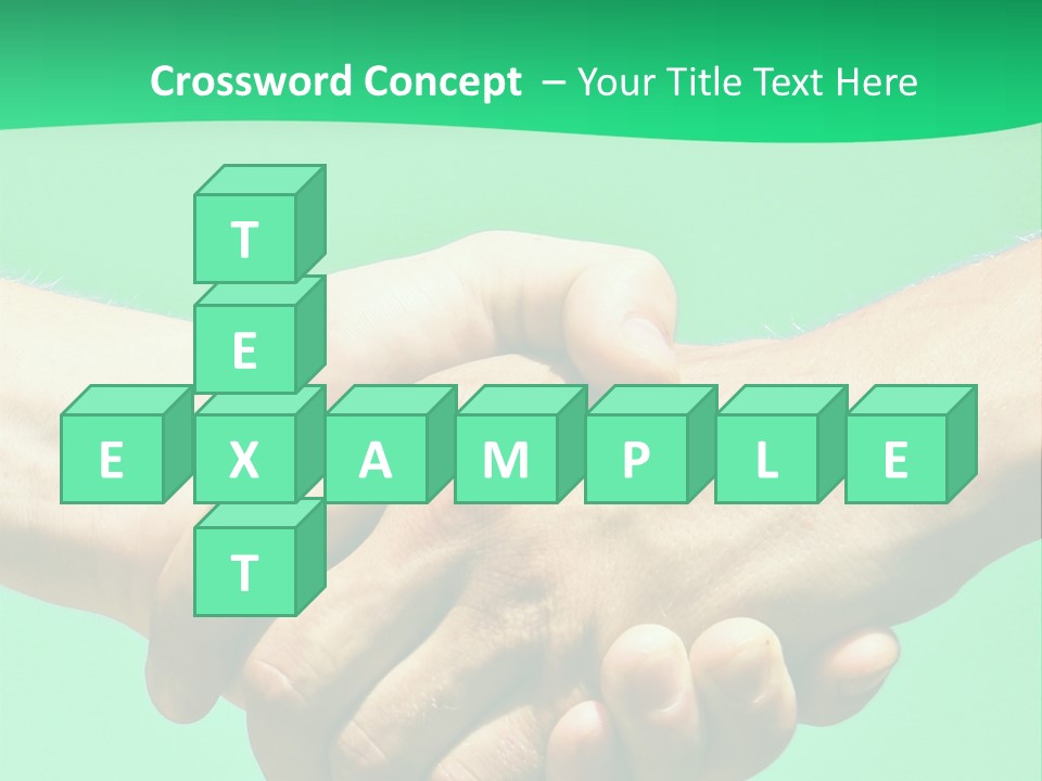 Office Closeup Sales PowerPoint Template