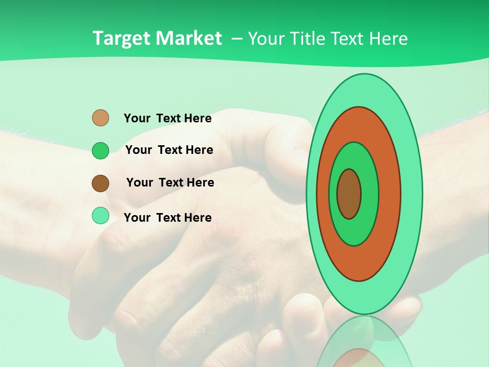 Office Closeup Sales PowerPoint Template