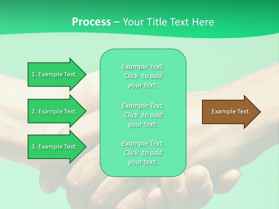 Office Closeup Sales PowerPoint Template