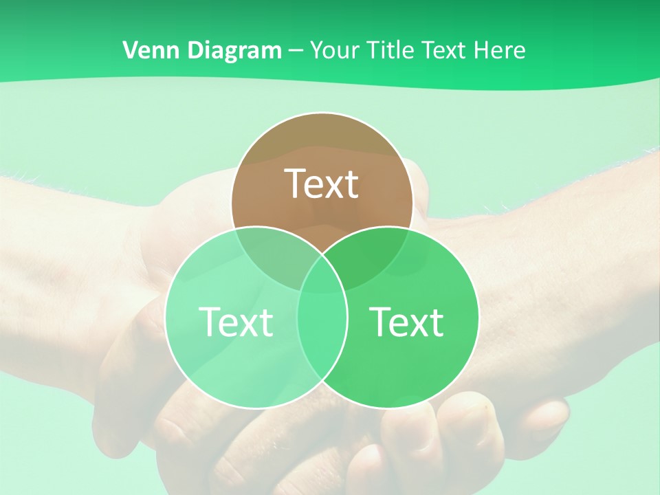 Office Closeup Sales PowerPoint Template