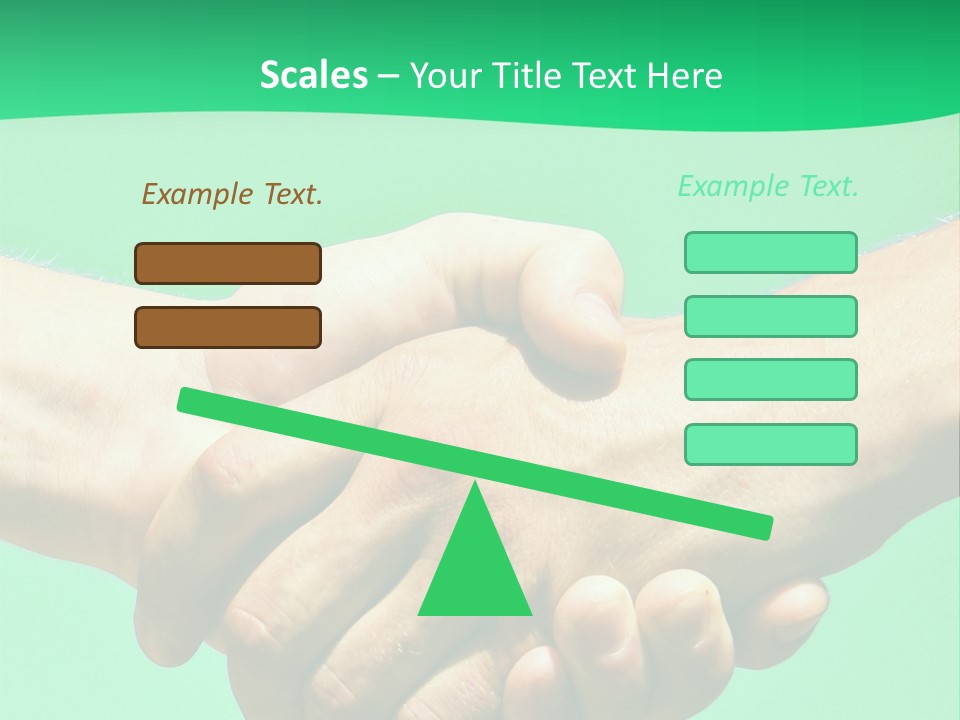 Office Closeup Sales PowerPoint Template