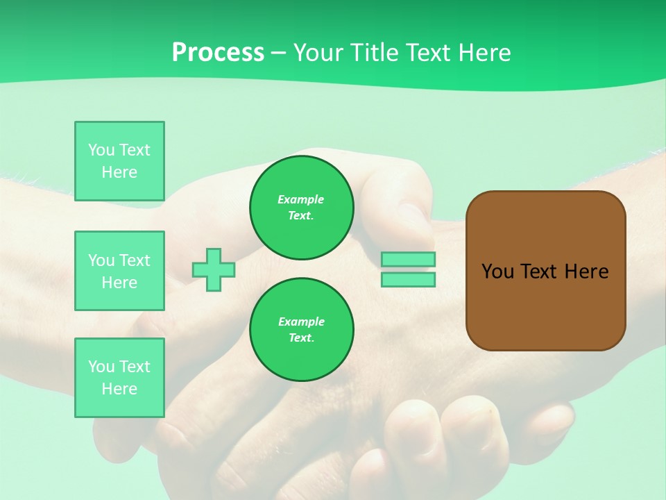 Office Closeup Sales PowerPoint Template