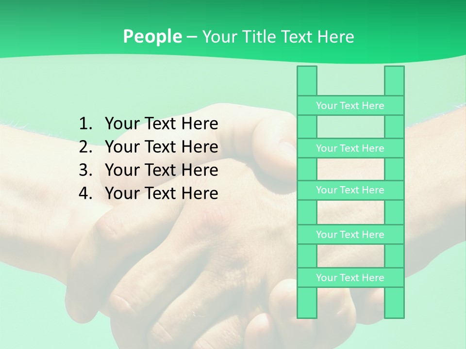 Office Closeup Sales PowerPoint Template