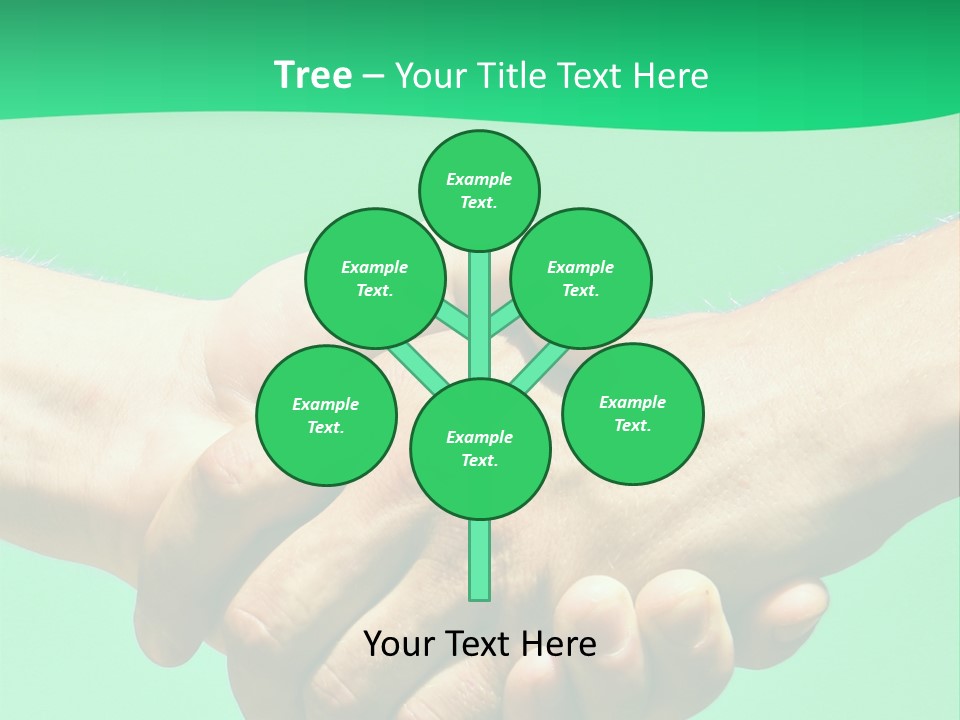 Office Closeup Sales PowerPoint Template