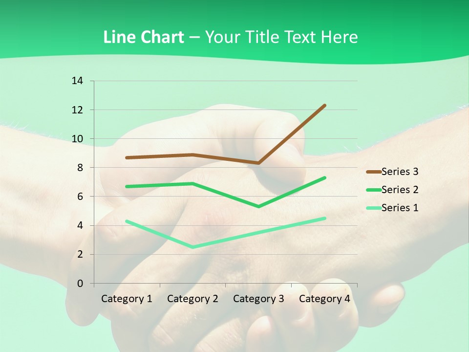 Office Closeup Sales PowerPoint Template