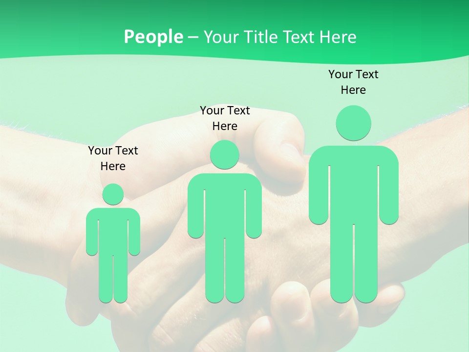 Office Closeup Sales PowerPoint Template