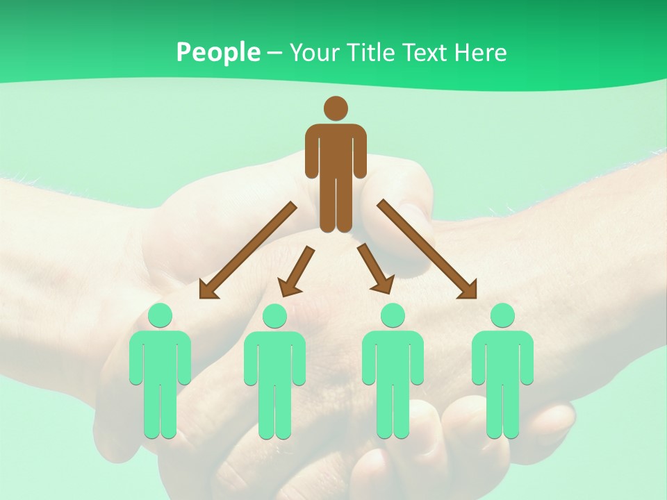 Office Closeup Sales PowerPoint Template