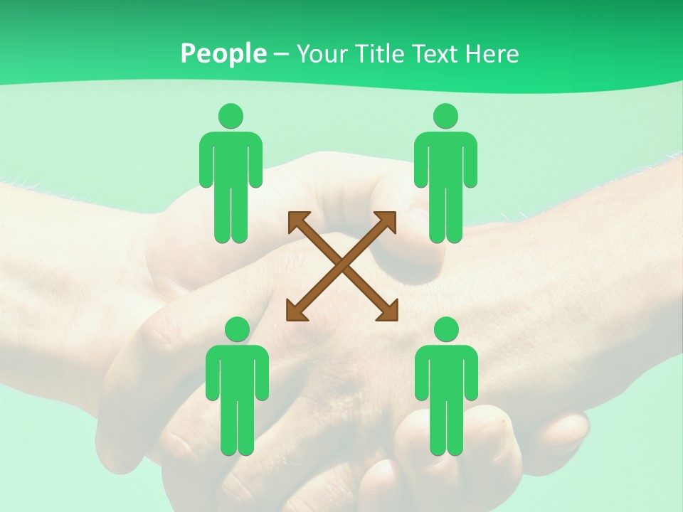 Office Closeup Sales PowerPoint Template