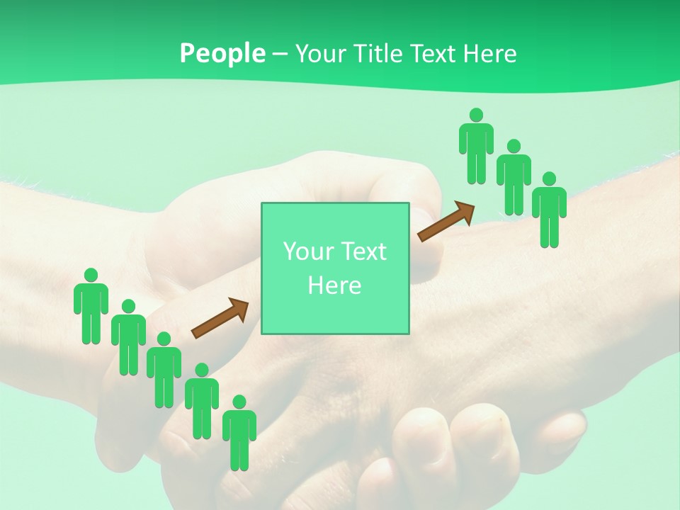 Office Closeup Sales PowerPoint Template