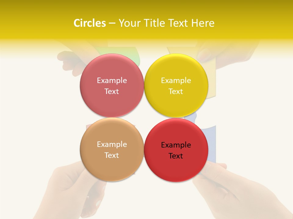 Strategy Group Multicolored PowerPoint Template