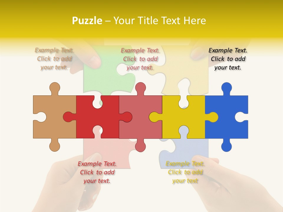 Strategy Group Multicolored PowerPoint Template