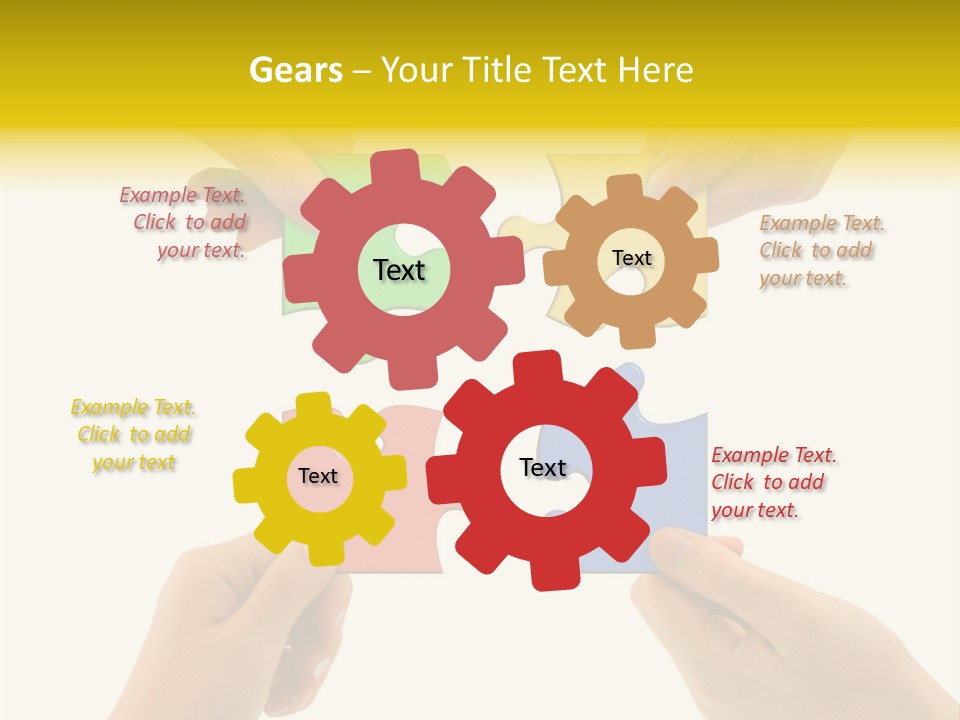 Strategy Group Multicolored PowerPoint Template