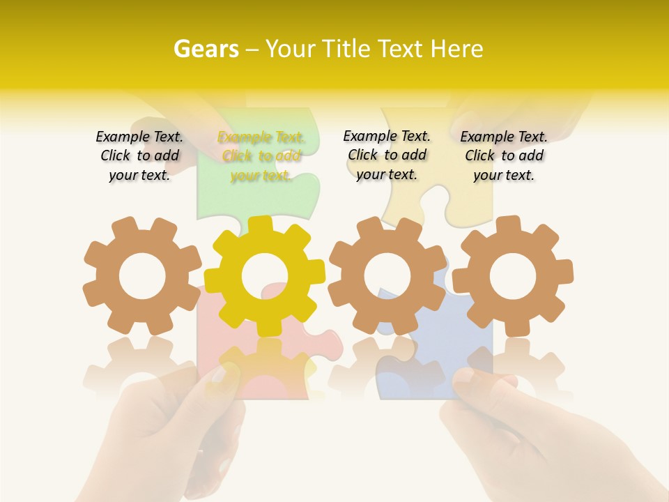 Strategy Group Multicolored PowerPoint Template