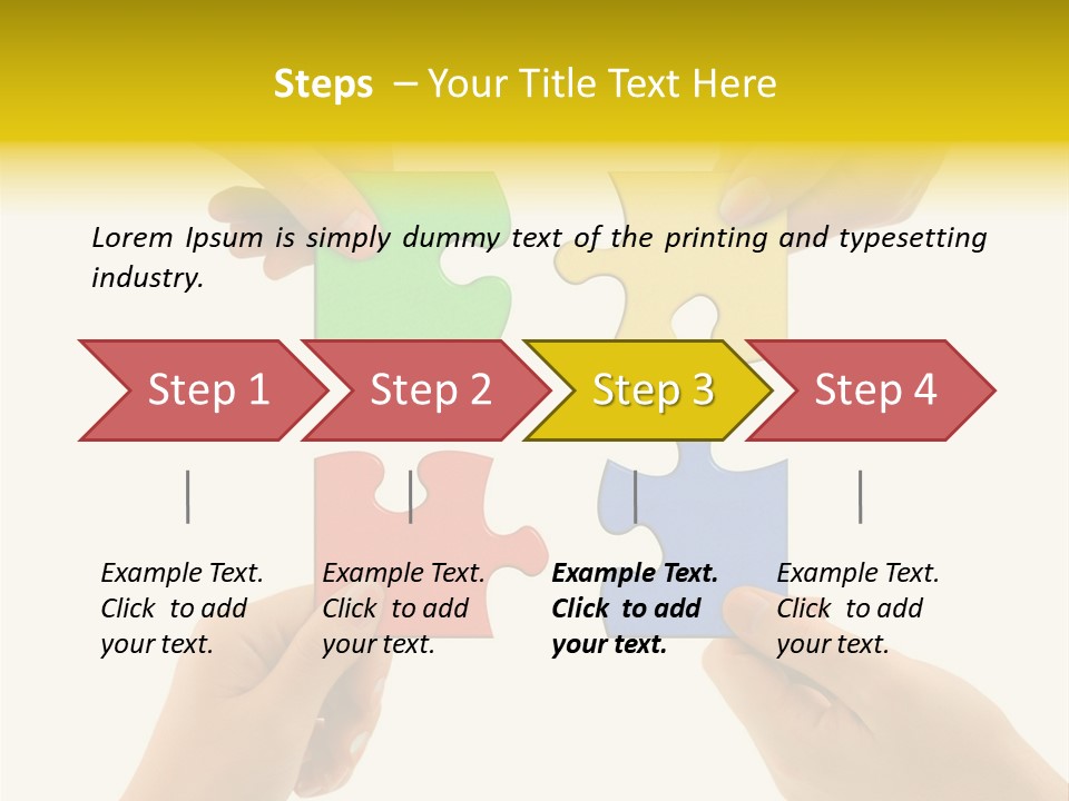 Strategy Group Multicolored PowerPoint Template
