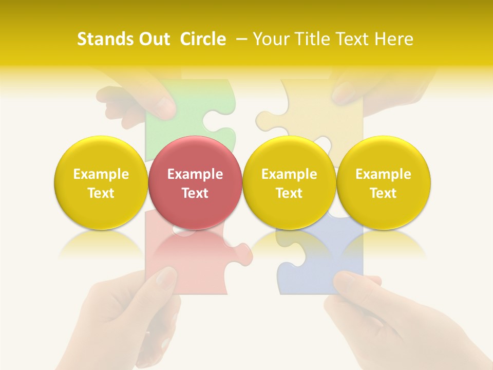 Strategy Group Multicolored PowerPoint Template