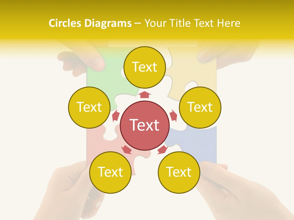 Strategy Group Multicolored PowerPoint Template