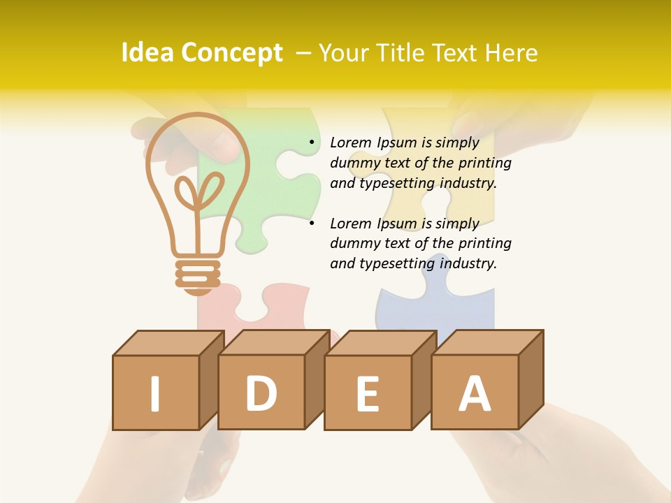 Strategy Group Multicolored PowerPoint Template