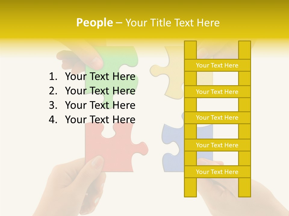 Strategy Group Multicolored PowerPoint Template