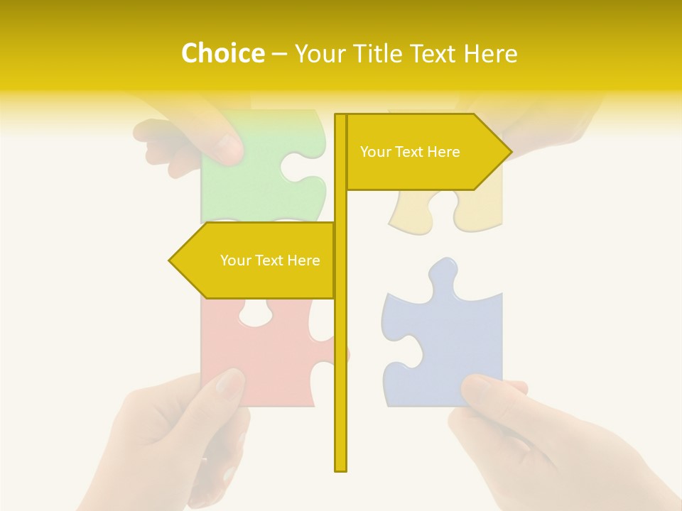 Strategy Group Multicolored PowerPoint Template