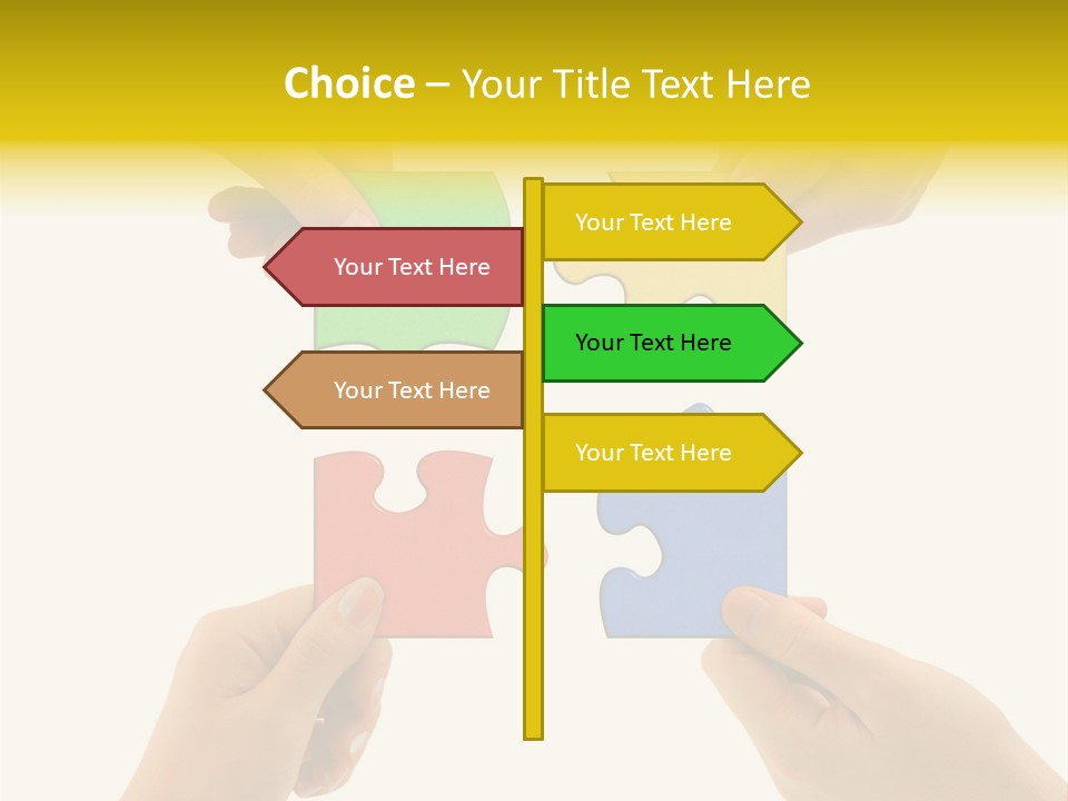 Strategy Group Multicolored PowerPoint Template