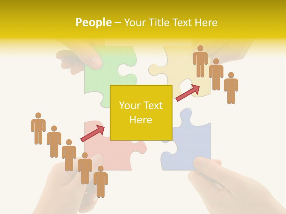 Strategy Group Multicolored PowerPoint Template