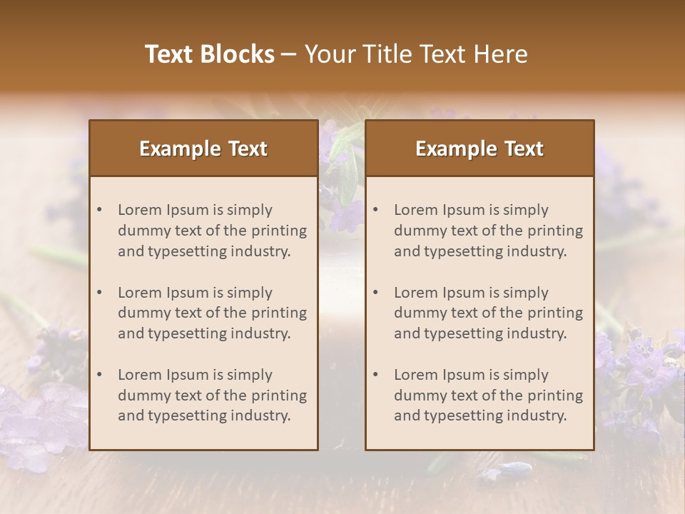 Bar Scented Natural PowerPoint Template