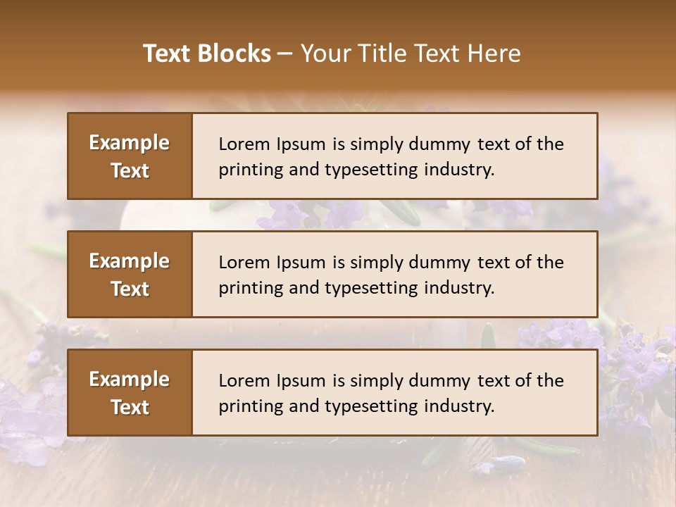 Bar Scented Natural PowerPoint Template