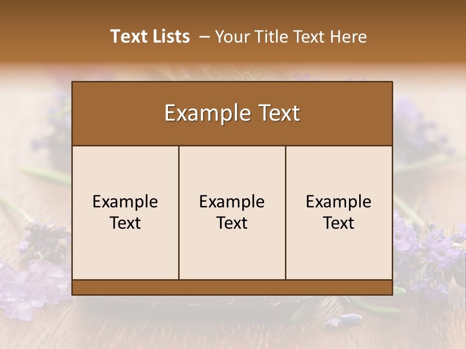 Bar Scented Natural PowerPoint Template