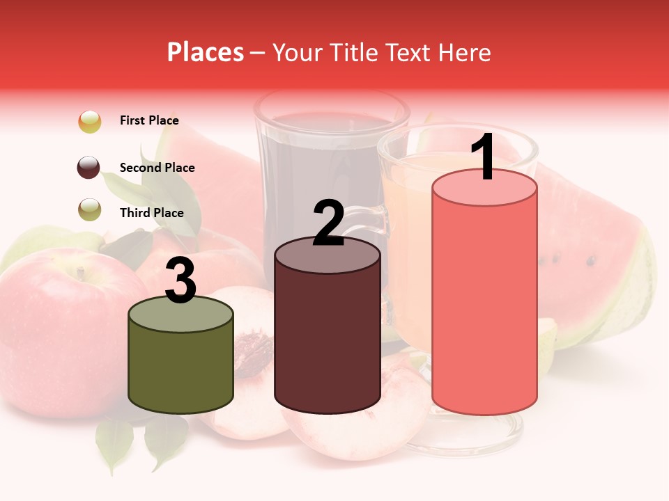 Refreshment Red Cooking PowerPoint Template