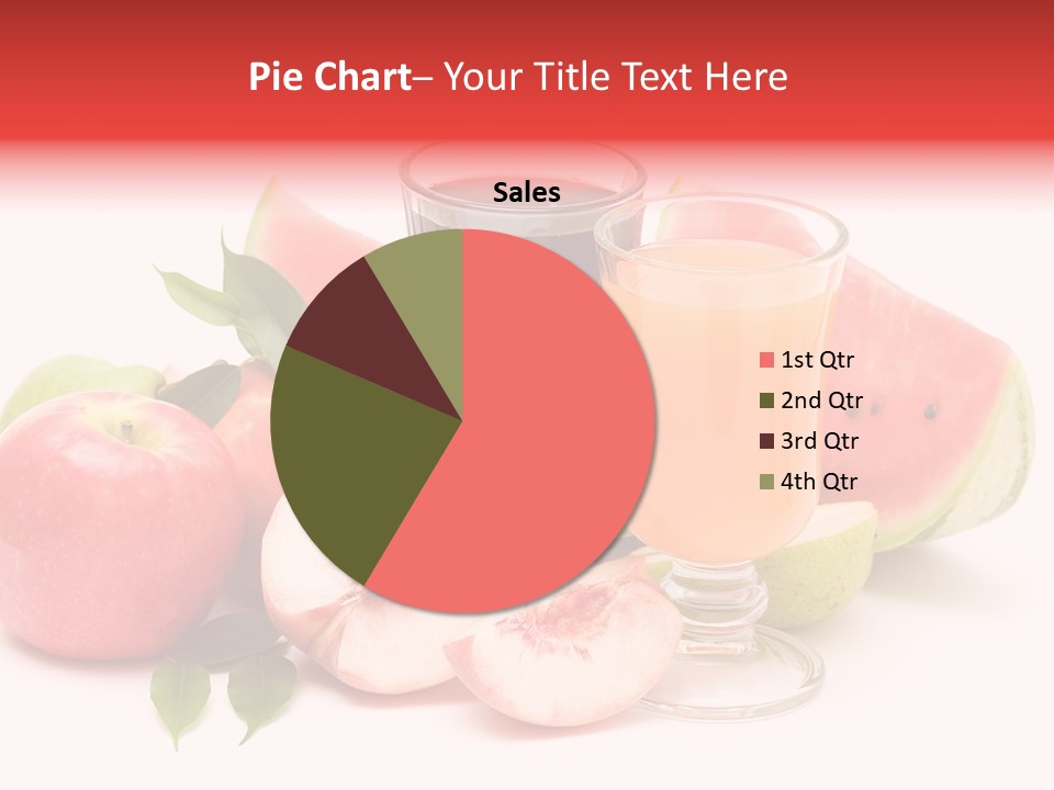 Refreshment Red Cooking PowerPoint Template