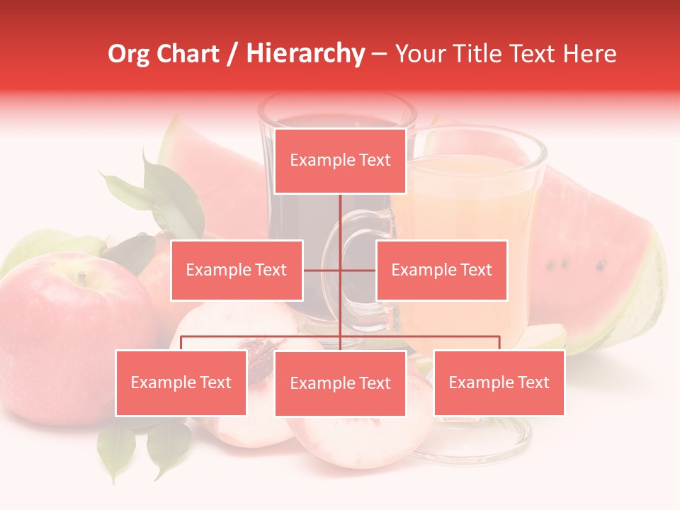 Refreshment Red Cooking PowerPoint Template