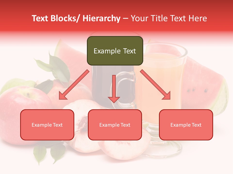 Refreshment Red Cooking PowerPoint Template