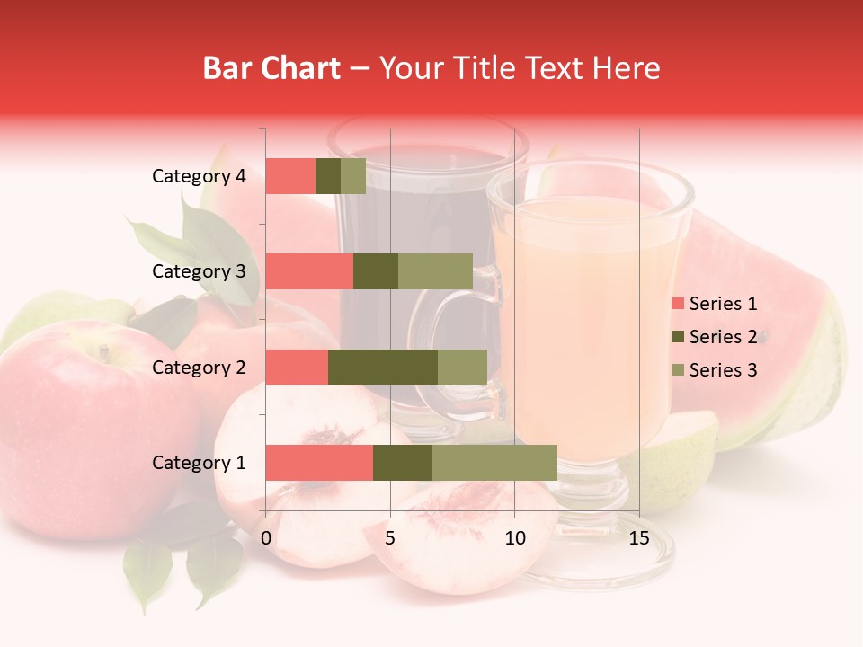 Refreshment Red Cooking PowerPoint Template