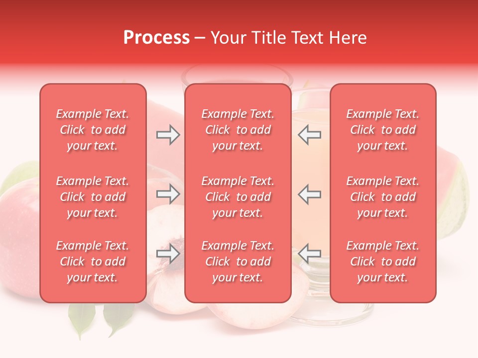 Refreshment Red Cooking PowerPoint Template