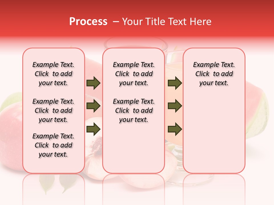 Refreshment Red Cooking PowerPoint Template