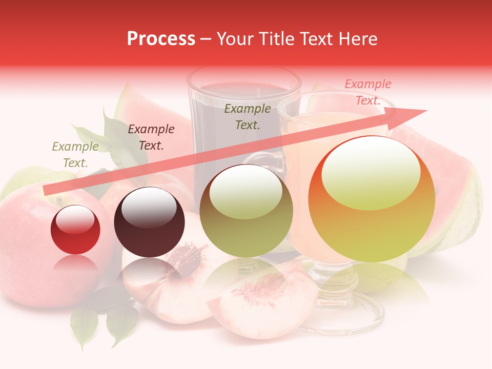 Refreshment Red Cooking PowerPoint Template