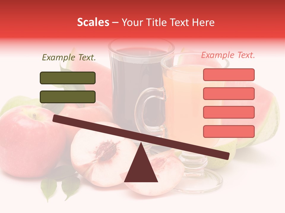 Refreshment Red Cooking PowerPoint Template