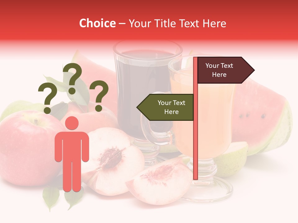 Refreshment Red Cooking PowerPoint Template