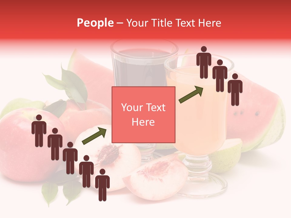 Refreshment Red Cooking PowerPoint Template