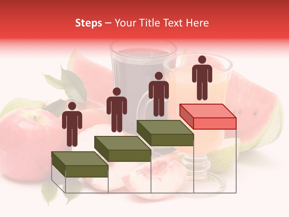 Refreshment Red Cooking PowerPoint Template