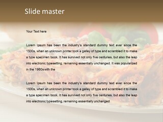 Tasty Homemade Meat PowerPoint Template