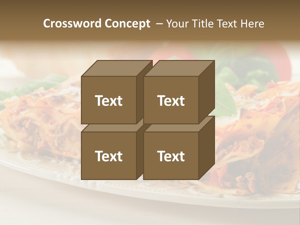 Tasty Homemade Meat PowerPoint Template