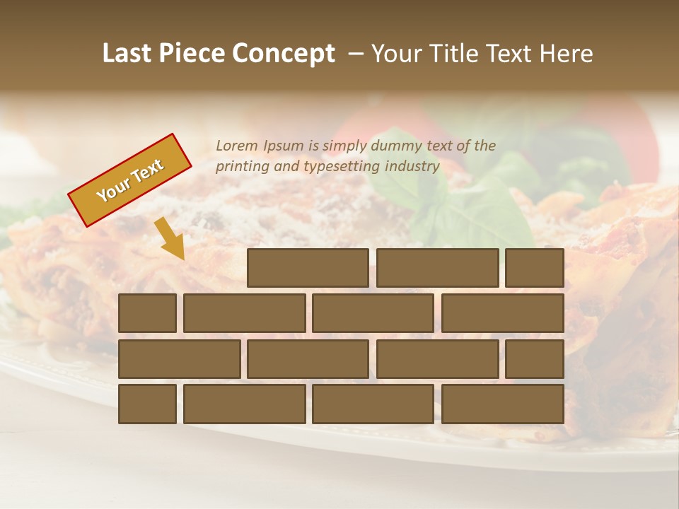 Tasty Homemade Meat PowerPoint Template