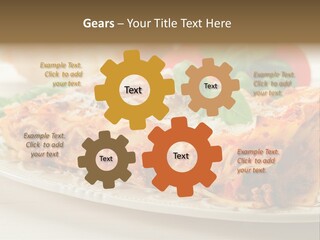 Tasty Homemade Meat PowerPoint Template