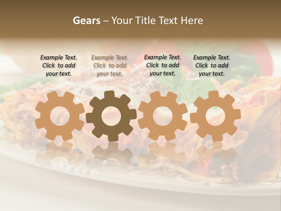 Tasty Homemade Meat PowerPoint Template