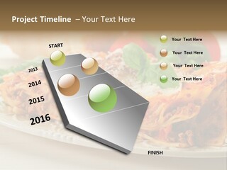 Tasty Homemade Meat PowerPoint Template