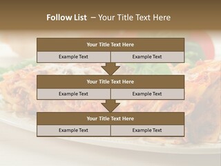 Tasty Homemade Meat PowerPoint Template