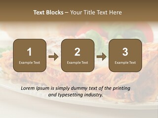 Tasty Homemade Meat PowerPoint Template