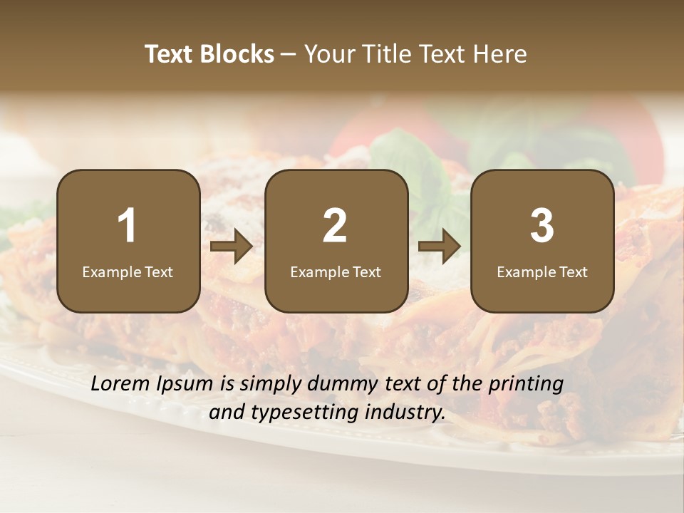 Tasty Homemade Meat PowerPoint Template